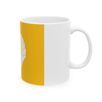 Flag of the Nabeshima Lords of Saga in Hizen Province A (Japan) White Coffee Mug - Go Mug Yourself