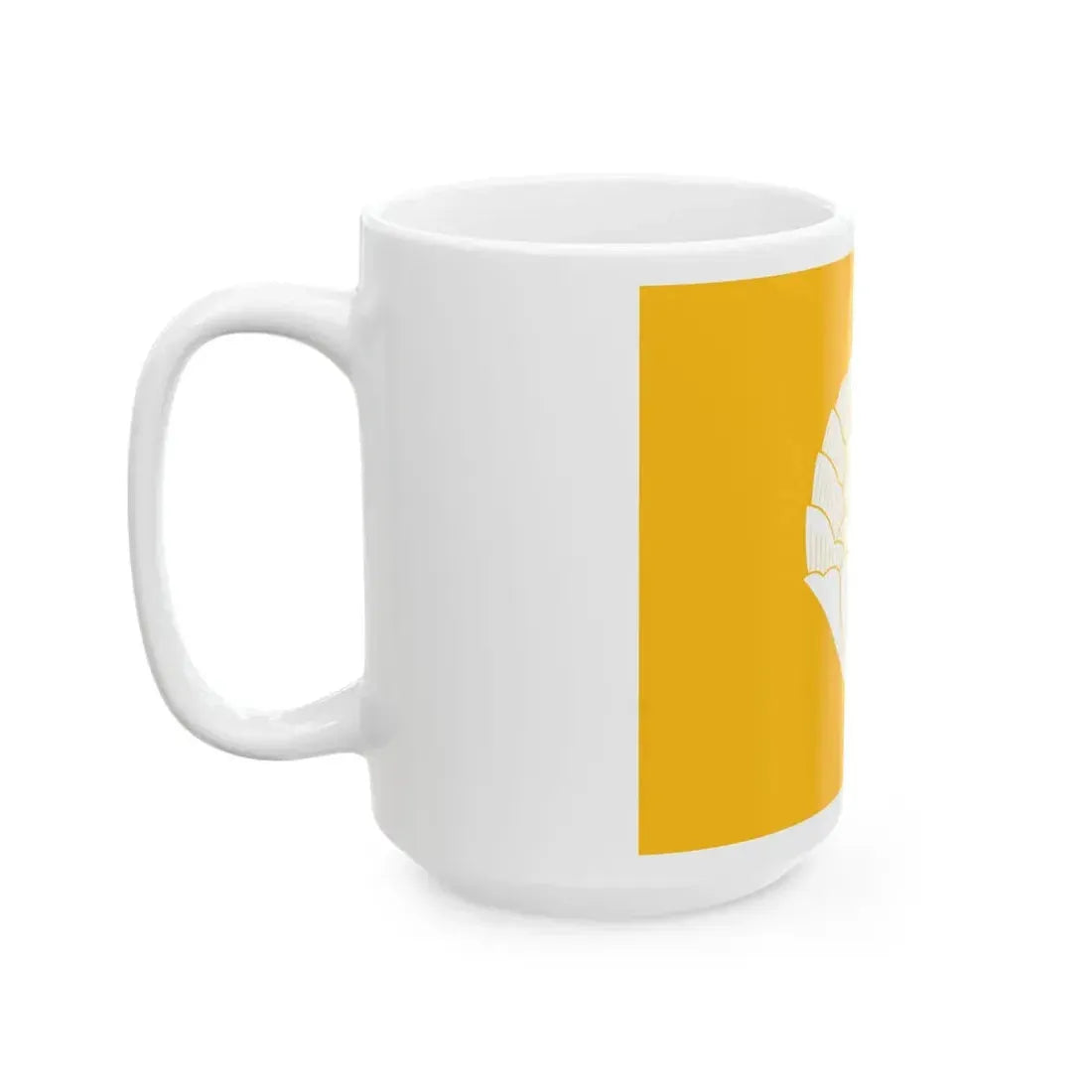 Flag of the Nabeshima Lords of Saga in Hizen Province A (Japan) White Coffee Mug - Go Mug Yourself