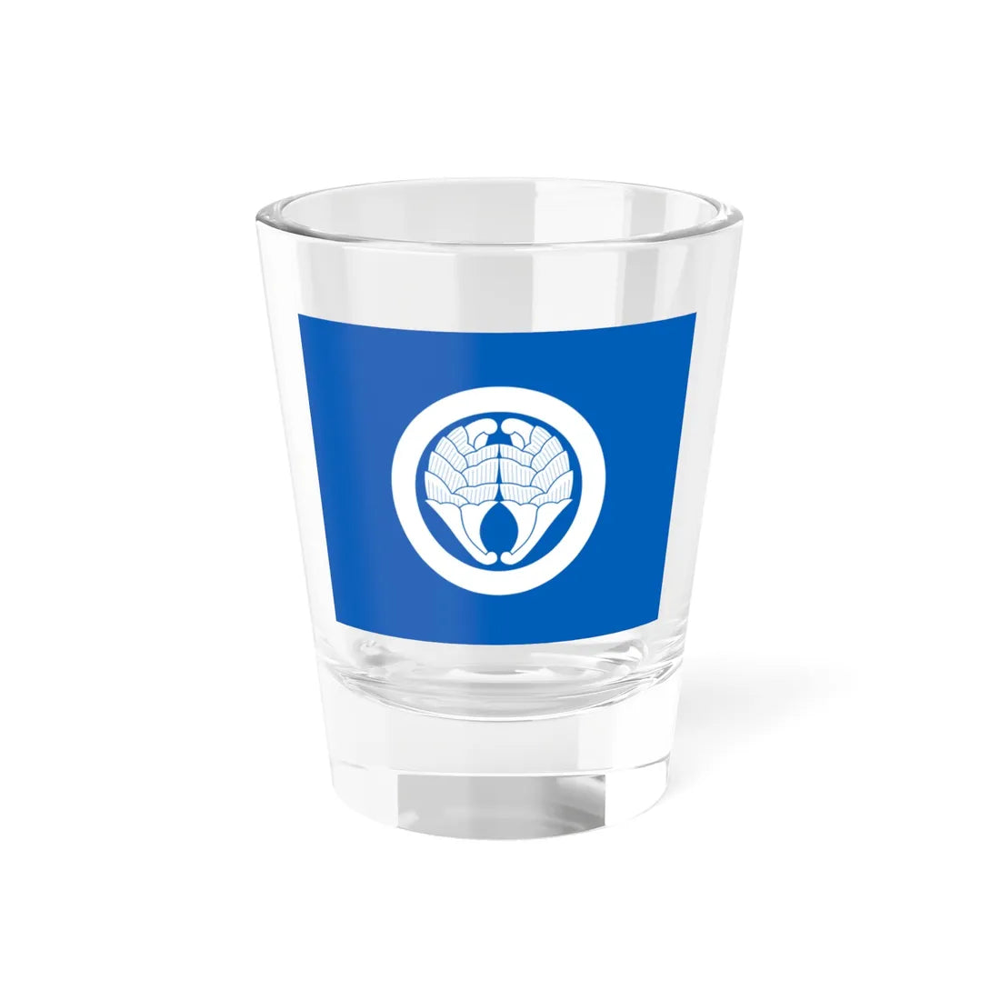 Flag of the Nabeshima Lords of Saga in Hizen Province B (Japan) Shot Glass 1.5oz 1.5oz - Go Mug Yourself