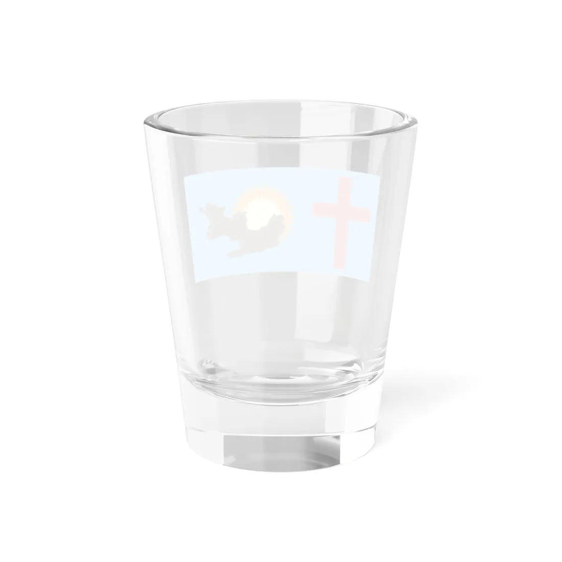 Flag of the Nadroga-Navosa Sovereign Christian State (Fiji) Shot Glass 1.5oz - Go Mug Yourself