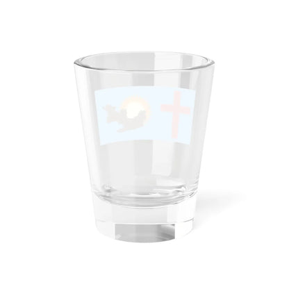Flag of the Nadroga-Navosa Sovereign Christian State (Fiji) Shot Glass 1.5oz - Go Mug Yourself