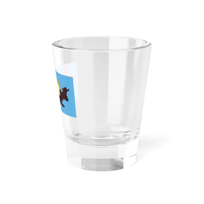 Flag of the Nadroga-Navosa Sovereign Christian State (Fiji) Shot Glass 1.5oz - Go Mug Yourself