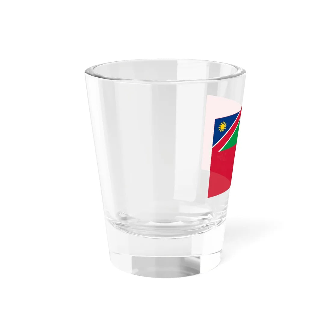 Flag of the Namibian Army (Namibia) Shot Glass 1.5oz - Go Mug Yourself
