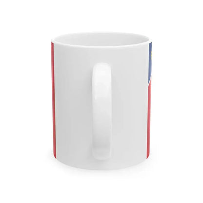 Flag of the Namibian Army (Namibia) White Coffee Mug - Go Mug Yourself