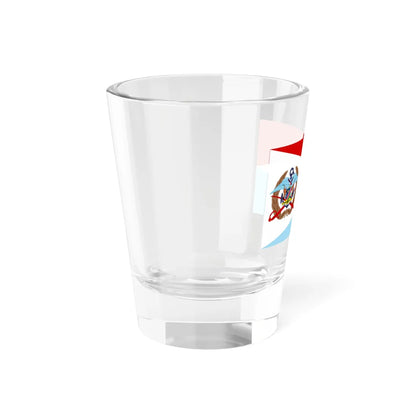 Flag of the Namibian Defence Force (Namibia) Shot Glass 1.5oz - Go Mug Yourself