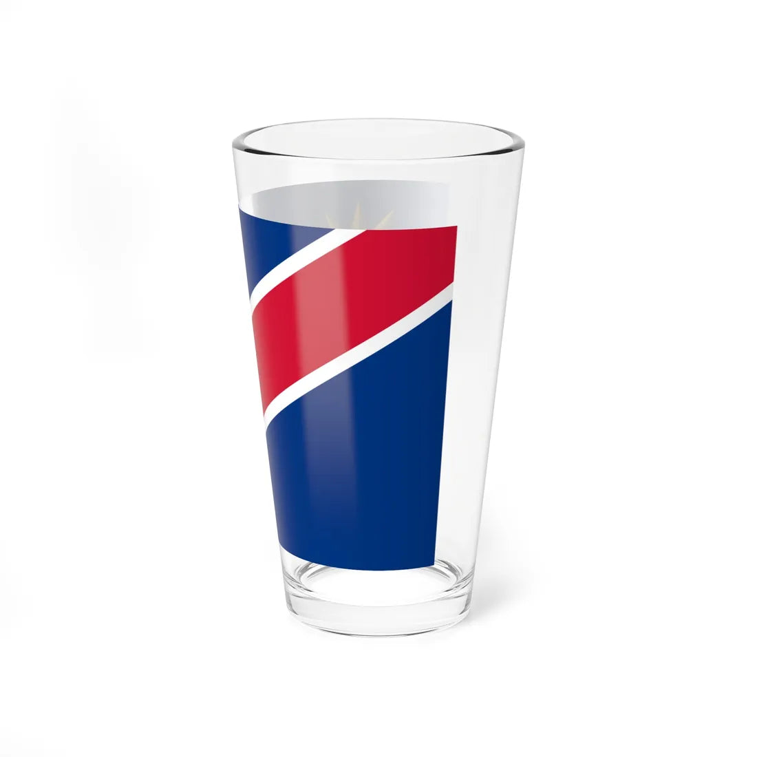 Flag of the Namibian Police Force 1991-2009 (Namibia) Pint Glass 16oz - Go Mug Yourself