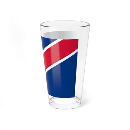 Flag of the Namibian Police Force 1991-2009 (Namibia) Pint Glass 16oz - Go Mug Yourself