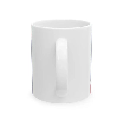 Flag of the Namibian Police Force 1991-2009 (Namibia) White Coffee Mug - Go Mug Yourself