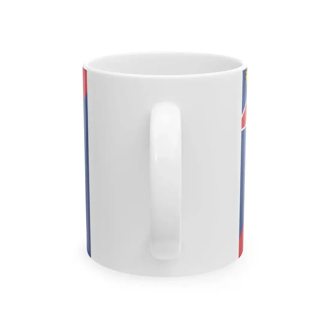 Flag of the Namibian Police Force (Namibia) White Coffee Mug - Go Mug Yourself