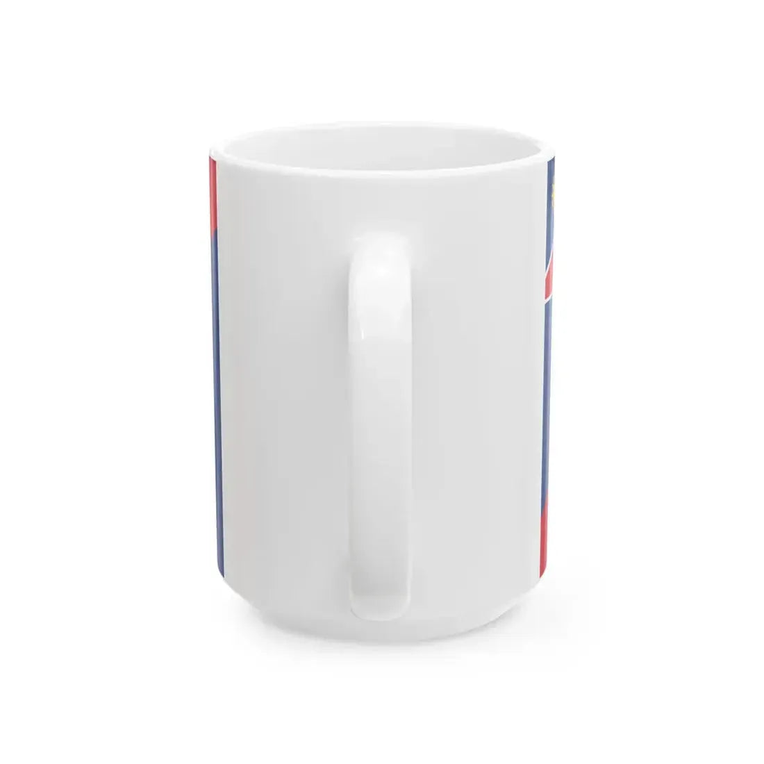 Flag of the Namibian Police Force (Namibia) White Coffee Mug - Go Mug Yourself