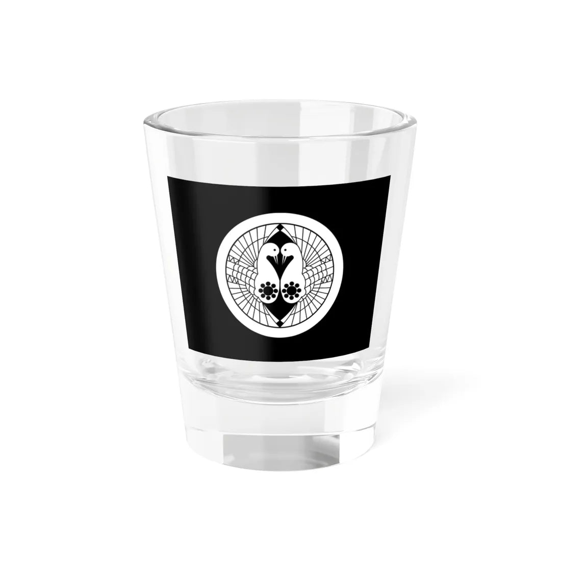 Flag of the Nanbu Lords of Morioka in Mutsu Province A (Japan) Shot Glass 1.5oz 1.5oz - Go Mug Yourself