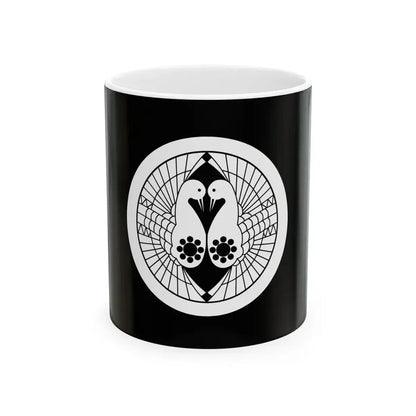 Flag of the Nanbu Lords of Morioka in Mutsu Province A (Japan) White Coffee Mug 11oz - Go Mug Yourself