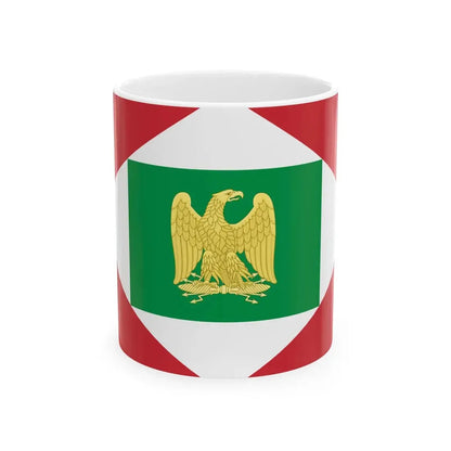 Flag of the Napoleonic Kingdom of Italy 1805-1814 3 (Italy) White Coffee Mug 11oz - Go Mug Yourself