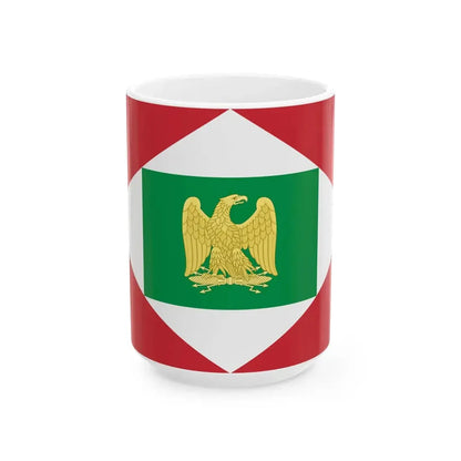Flag of the Napoleonic Kingdom of Italy 1805-1814 3 (Italy) White Coffee Mug 15oz - Go Mug Yourself