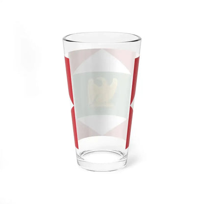 Flag of the Napoleonic Kingdom of Italy 1805-1814 4 (Italy) Pint Glass 16oz - Go Mug Yourself