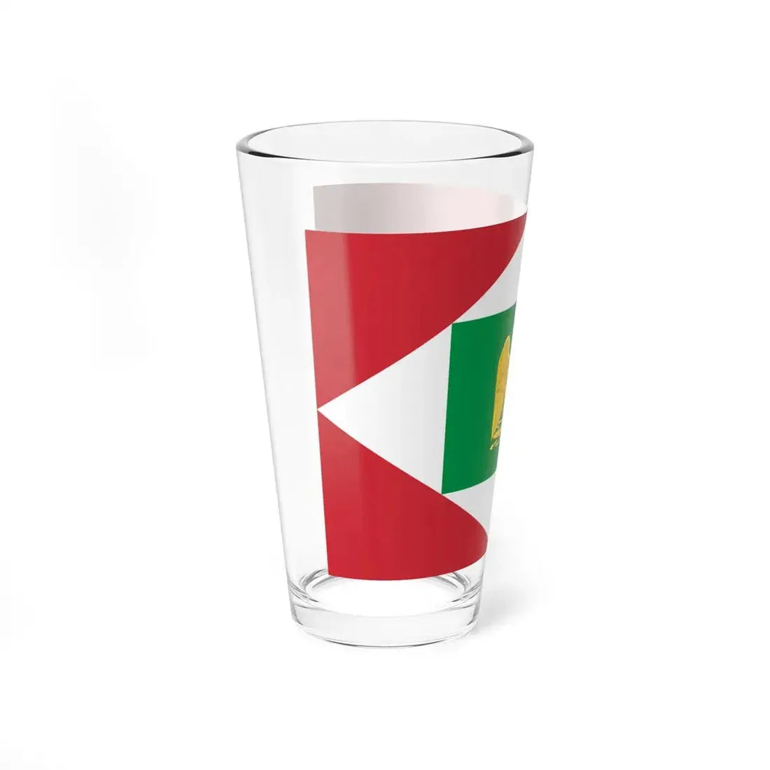Flag of the Napoleonic Kingdom of Italy 1805-1814 (Italy) Pint Glass 16oz - Go Mug Yourself