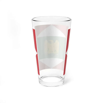 Flag of the Napoleonic Kingdom of Italy 1805-1814 (Italy) Pint Glass 16oz - Go Mug Yourself