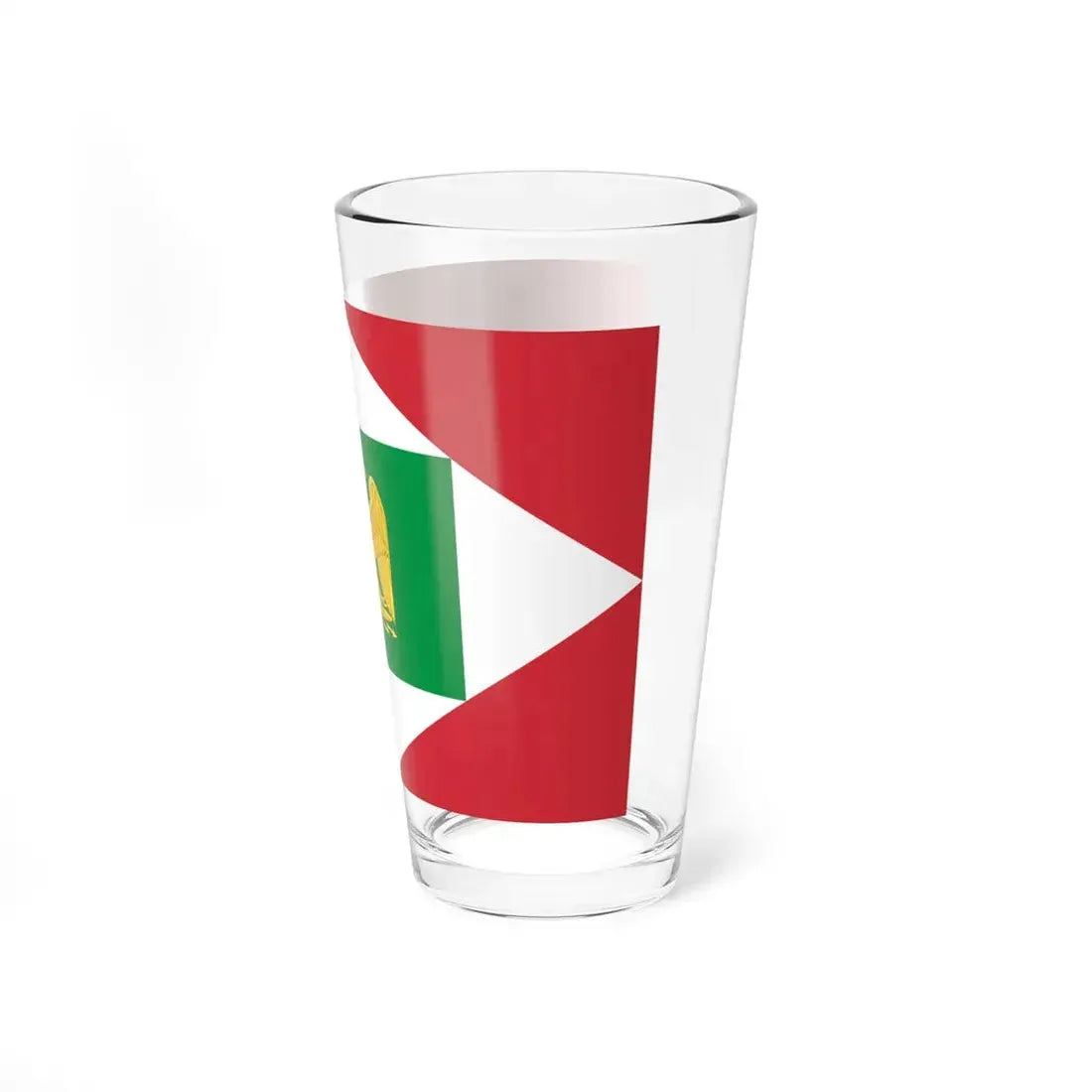 Flag of the Napoleonic Kingdom of Italy 1805-1814 (Italy) Pint Glass 16oz - Go Mug Yourself