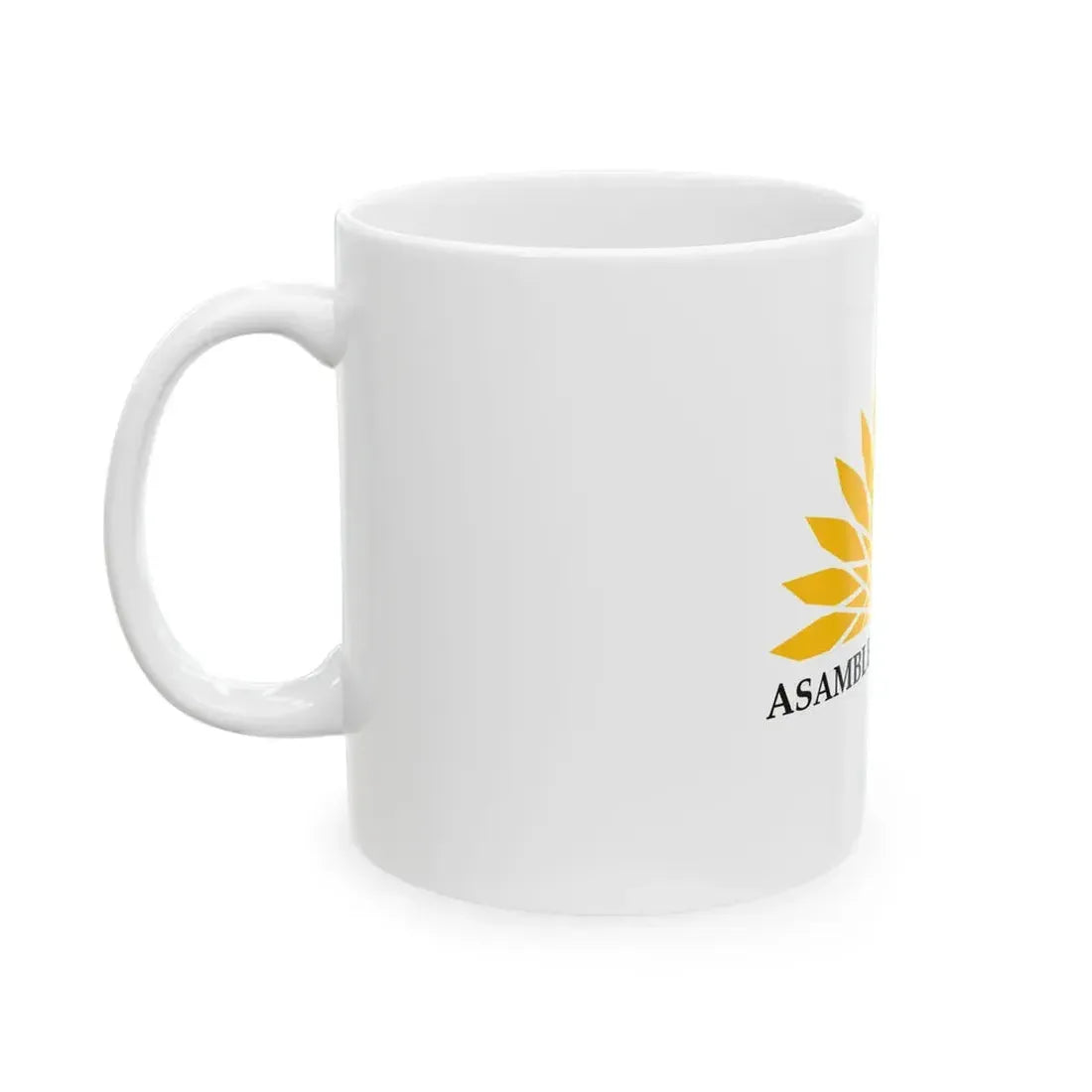 Flag of the National Assembly of Ecuador (Ecuador) White Coffee Mug - Go Mug Yourself