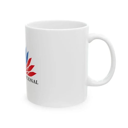 Flag of the National Assembly of Ecuador (Ecuador) White Coffee Mug - Go Mug Yourself