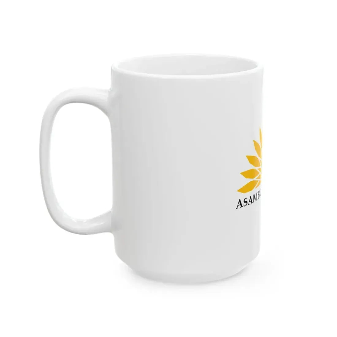 Flag of the National Assembly of Ecuador (Ecuador) White Coffee Mug - Go Mug Yourself