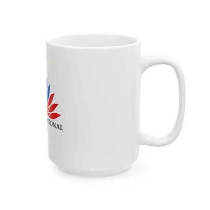 Flag of the National Assembly of Ecuador (Ecuador) White Coffee Mug - Go Mug Yourself