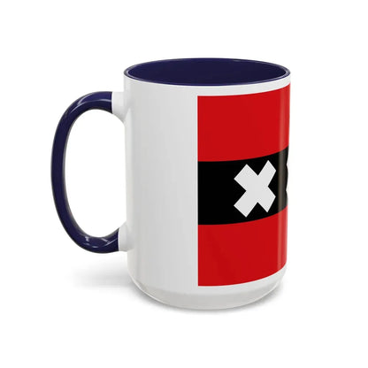 Flag of the national capital Amsterdam Netherlands - Accent Coffee Mug - Go Mug Yourself
