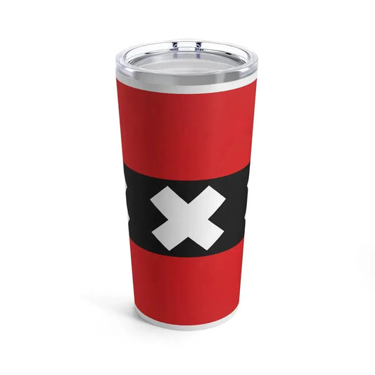 Flag of the national capital Amsterdam Netherlands - Tumbler 20oz 20oz - Go Mug Yourself