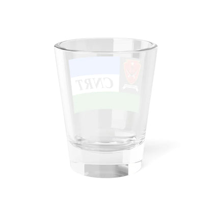 Flag of the National Council of Maubere Resistance CNRT Shot Glass 1.5oz - Go Mug Yourself