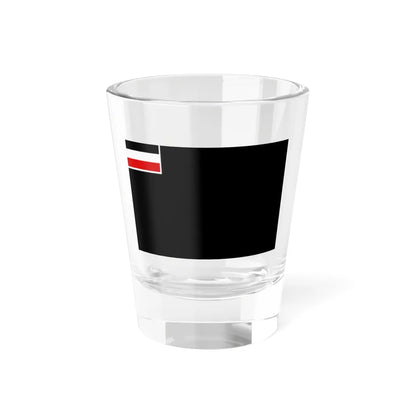 Flag of the National Democratic Party of Germany Dresden variant (Germany) Shot Glass 1.5oz 1.5oz - Go Mug Yourself