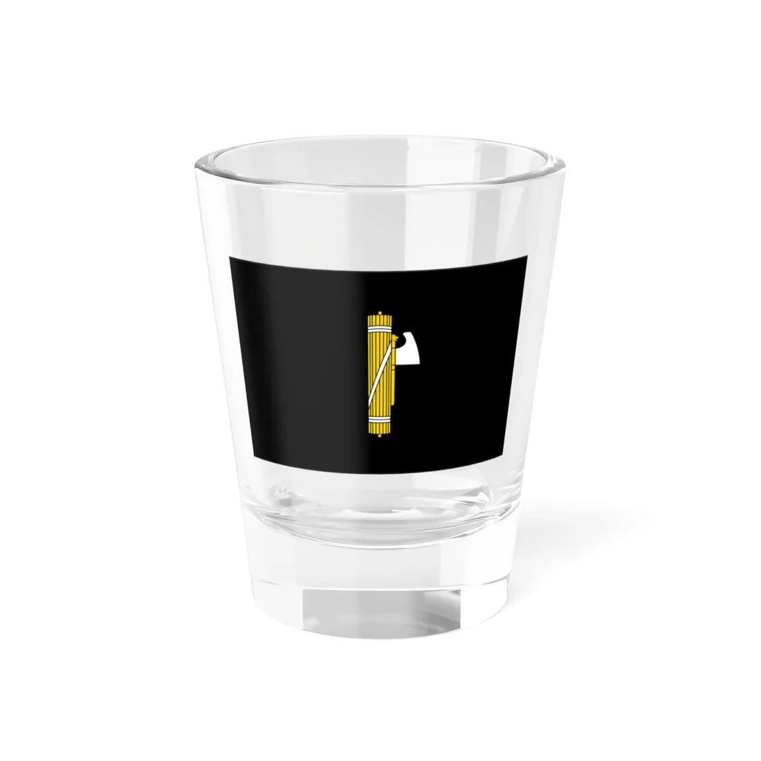 Flag of the National Fascist Party PNF 2 (Italy) Shot Glass 1.5oz 1.5oz - Go Mug Yourself