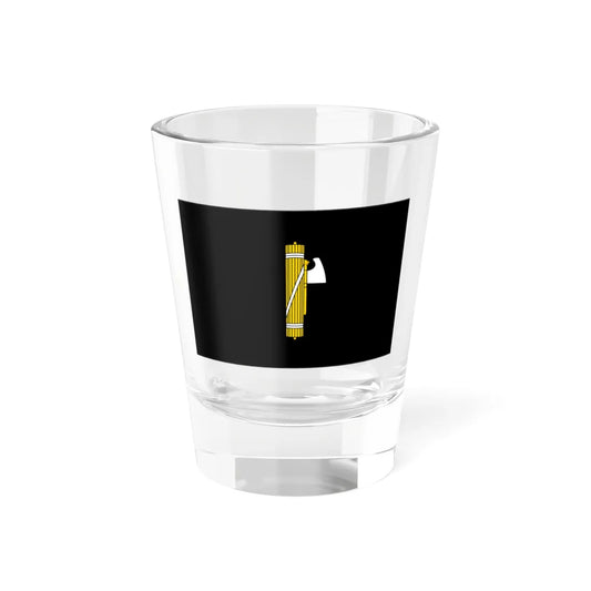 Flag of the National Fascist Party PNF 2 (Italy) Shot Glass 1.5oz 1.5oz - Go Mug Yourself