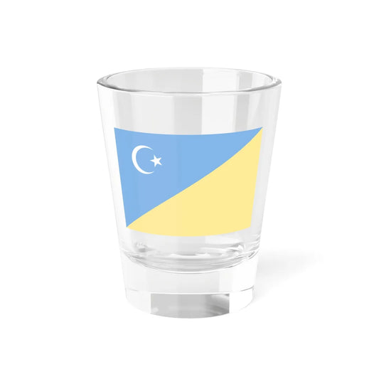 Flag of the National Front for the Salvation of Libya (Libya) Shot Glass 1.5oz 1.5oz - Go Mug Yourself