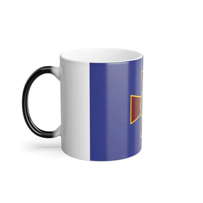 Flag of the National Guard of Ukraine (Ukraine) Color Changing Mug 11oz - Go Mug Yourself