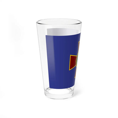 Flag of the National Guard of Ukraine (Ukraine) Pint Glass 16oz-Go Mug Yourself