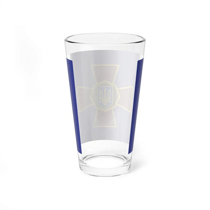 Flag of the National Guard of Ukraine (Ukraine) Pint Glass 16oz-Go Mug Yourself