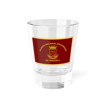 Flag of the National Guard of Venezuela (Venezuela) Shot Glass 1.5oz 1.5oz - Go Mug Yourself