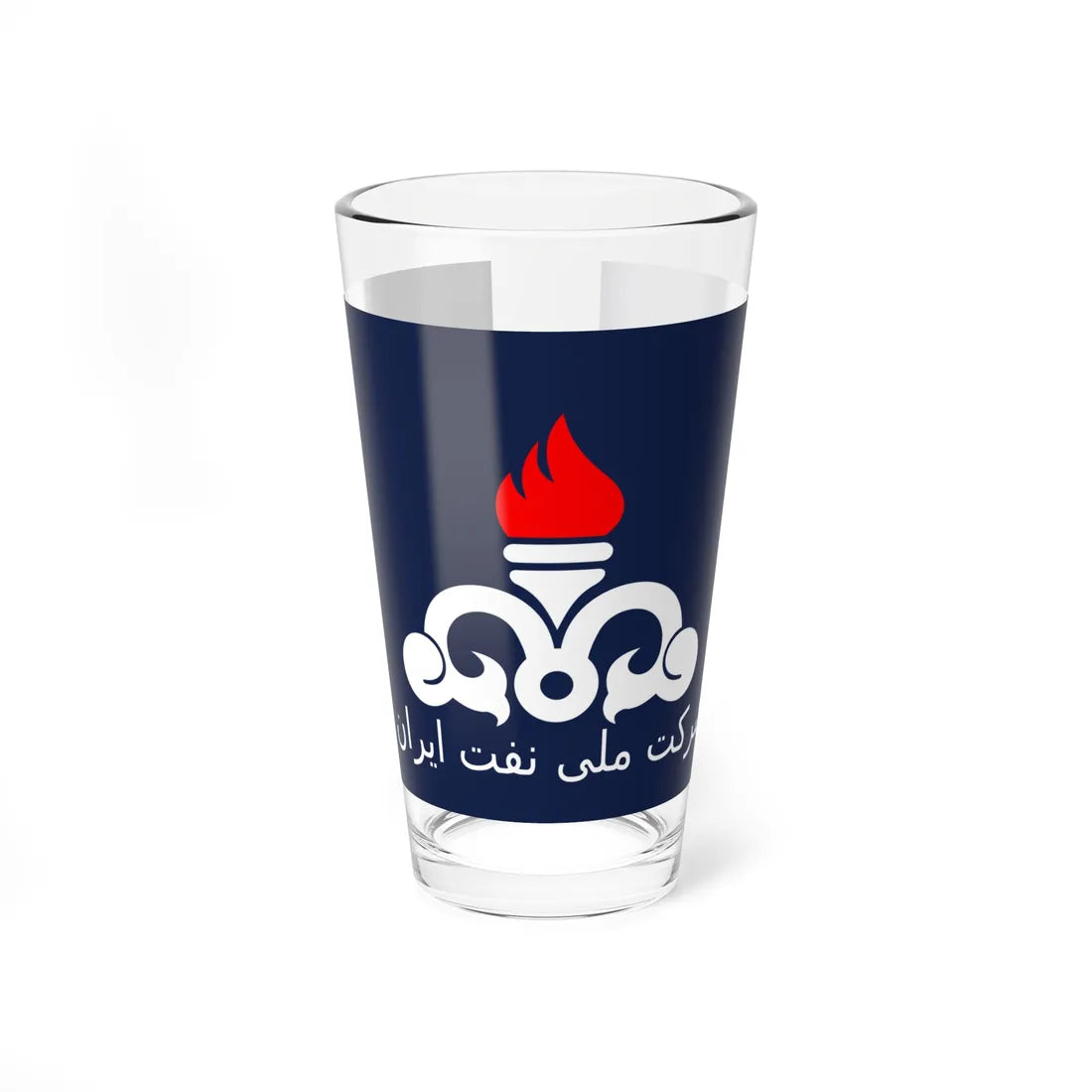 Flag of the National Iranian Oil Company (Iran) Pint Glass 16oz 16oz - Go Mug Yourself