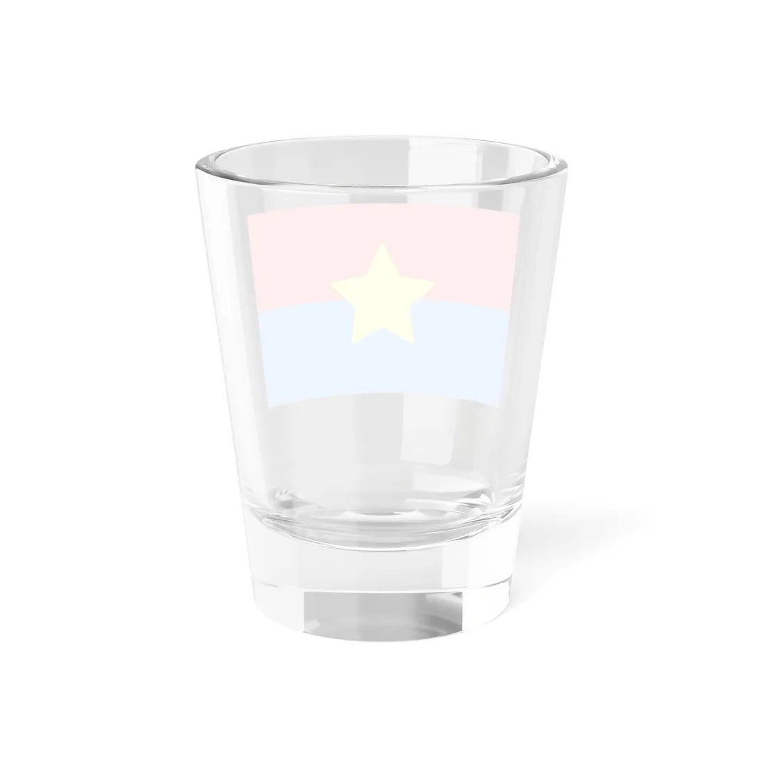 Flag of the National Liberation Front of South Vietnam pre-1955 star edition (Vietnam) Shot Glass 1.5oz - Go Mug Yourself