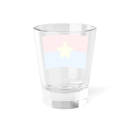 Flag of the National Liberation Front of South Vietnam pre-1955 star edition (Vietnam) Shot Glass 1.5oz - Go Mug Yourself