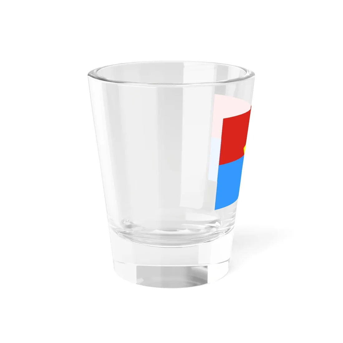Flag of the National Liberation Front of South Vietnam pre-1955 star edition (Vietnam) Shot Glass 1.5oz - Go Mug Yourself