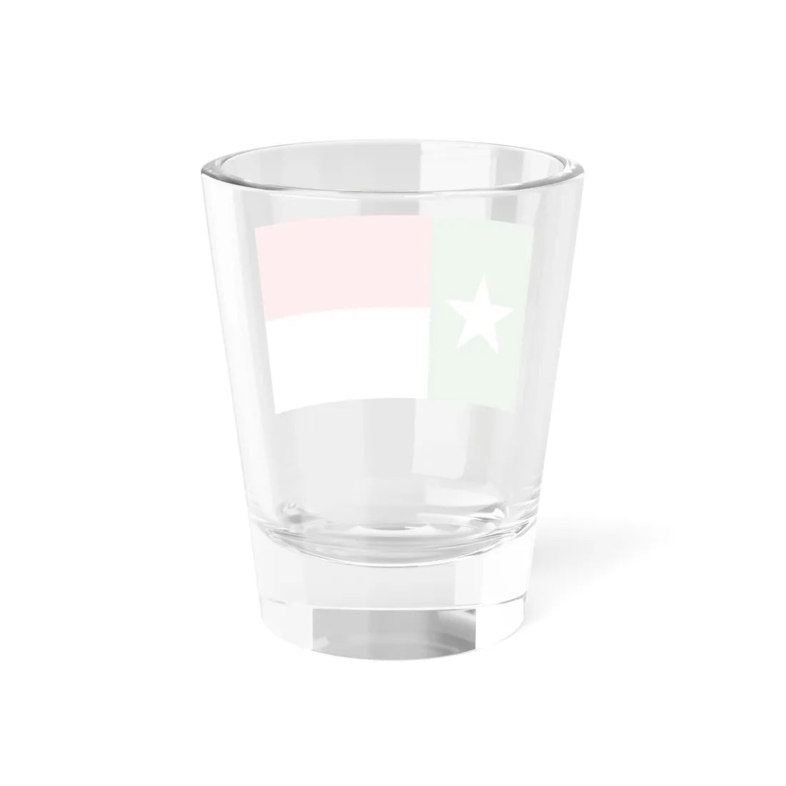 Flag of the National Liberation Front of Tripura (India) Shot Glass 1.5oz - Go Mug Yourself