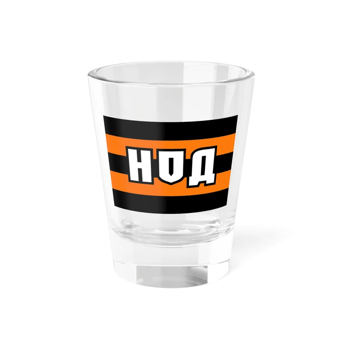 Flag of the National Liberation Movement Russia (Russia) Shot Glass 1.5oz 1.5oz - Go Mug Yourself