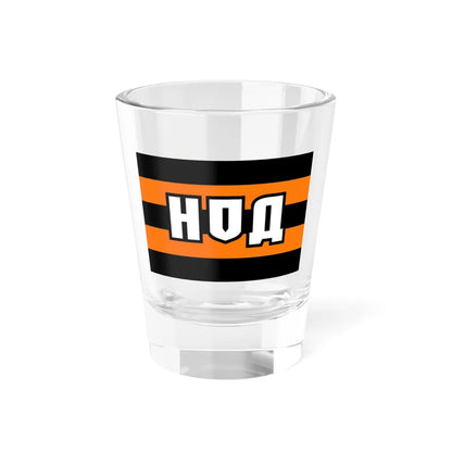 Flag of the National Liberation Movement Russia (Russia) Shot Glass 1.5oz 1.5oz - Go Mug Yourself