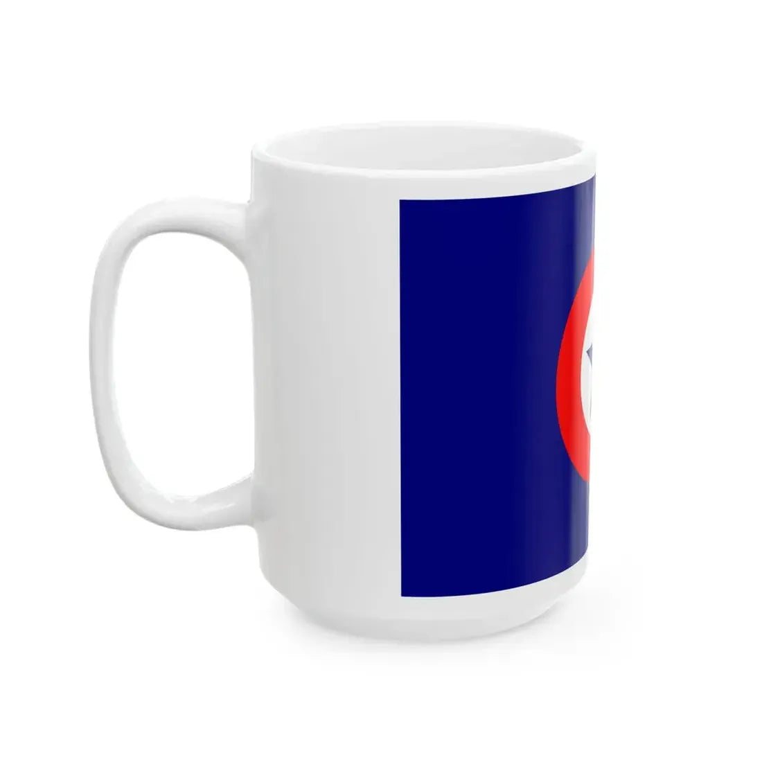 Flag of the National Party Chile 1966 (Chile) White Coffee Mug - Go Mug Yourself