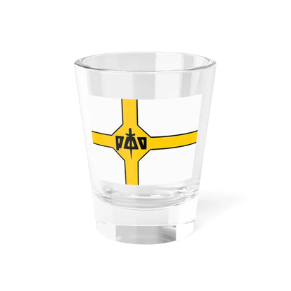 Flag of the National Patriotic Front (Russia) Shot Glass 1.5oz 1.5oz - Go Mug Yourself
