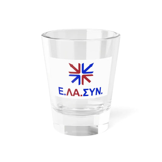 Flag of the National Popular Consciousness (Greece) Shot Glass 1.5oz 1.5oz - Go Mug Yourself