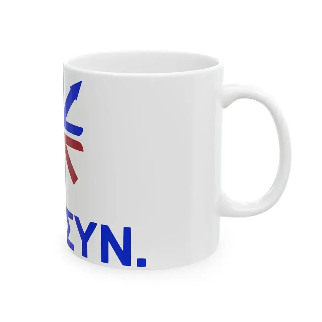Flag of the National Popular Consciousness (Greece) White Coffee Mug - Go Mug Yourself