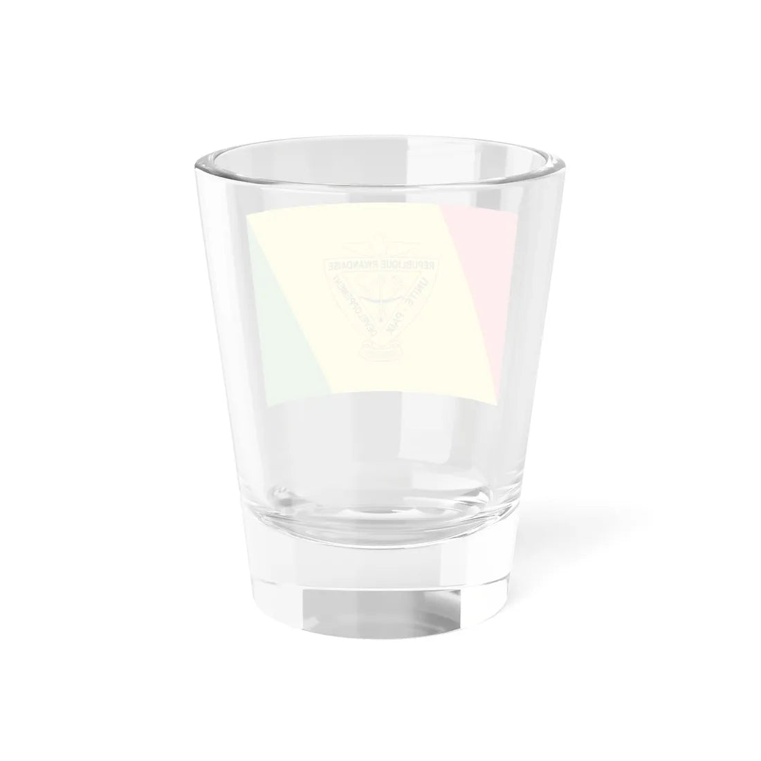 Flag of the National Republican Movement for Democracy and Development MRND (Rwanda) Shot Glass 1.5oz - Go Mug Yourself
