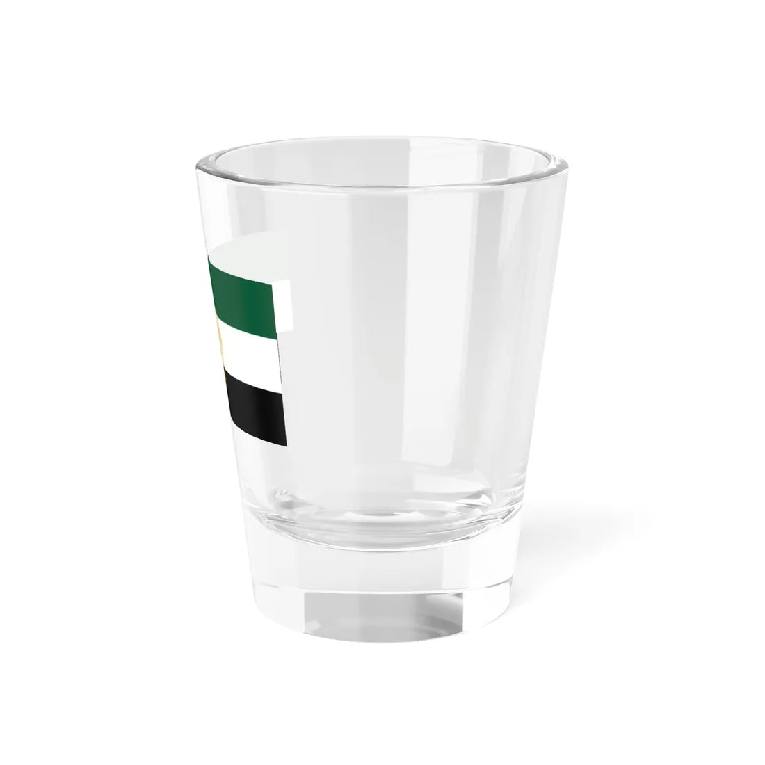 Flag of the National Resistance Front of Afghanistan (Afghanistan) Shot Glass 1.5oz - Go Mug Yourself